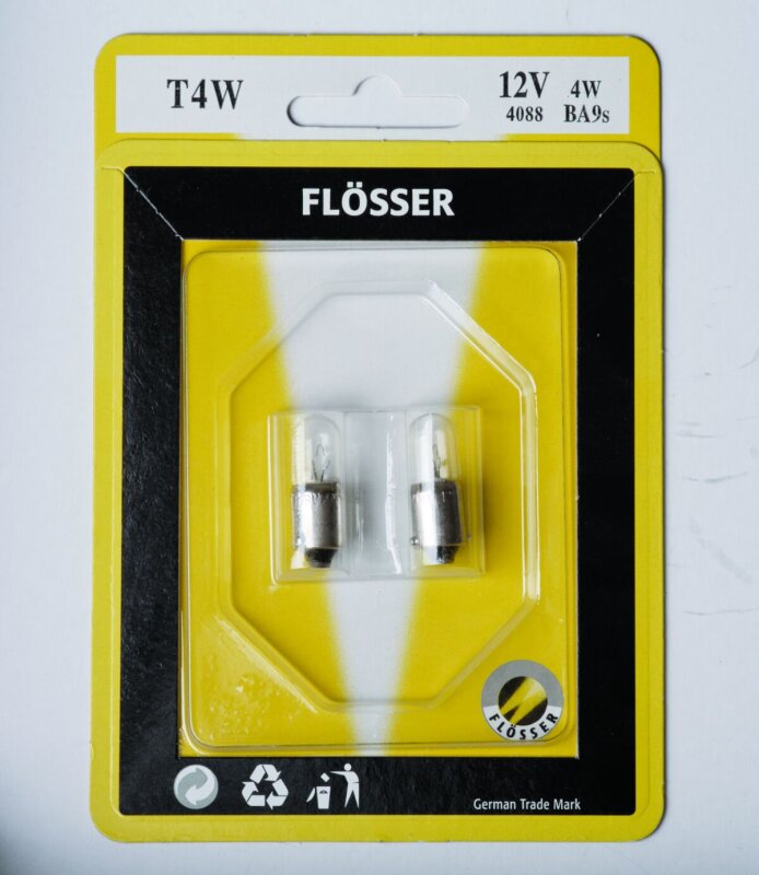 Bulb T4w 12v 4w Ba9s 10pk