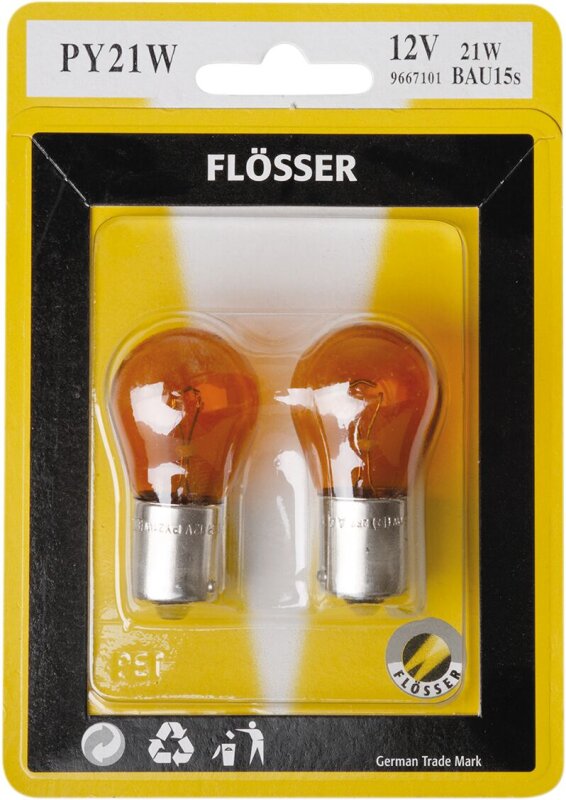 Bulb 12v Py21w Bau15s Amb 10pk