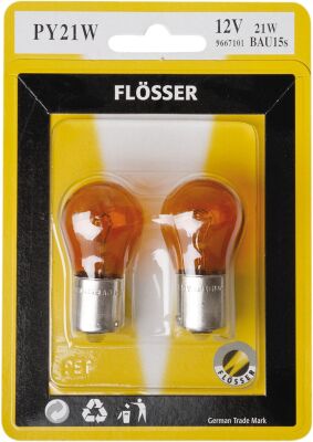 Bulb 12v Py21w Bau15s Amb 10pk