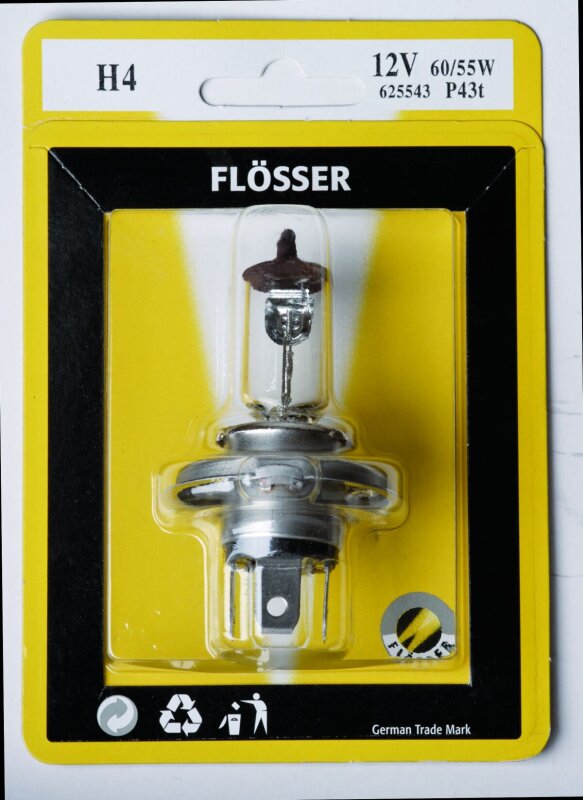 Bulb H4 12v 60/55w P43t 10pk