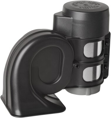 Air Horn Low 300hz 12v Blk