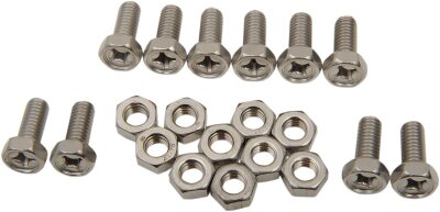 Bolt/nut Set Batt 6x14ss