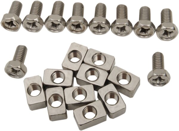 Bolt/nut Set Batt 6x12sb