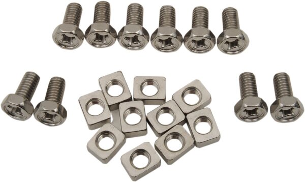 Bolt/nut Set Batt 6x12tm