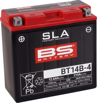 Battery Bs Bt14b-4 Sla