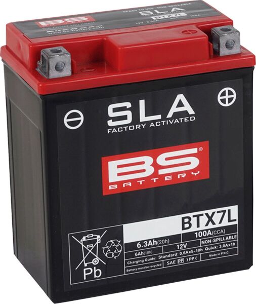 Battery Bs Btx7l Sla