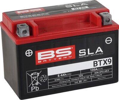 Battery Bs Btx9 Sla