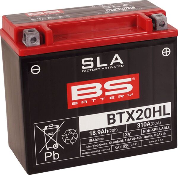Battery Bs Btx20hl Sla