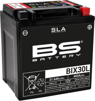 Battery Bs Bix30l Sla