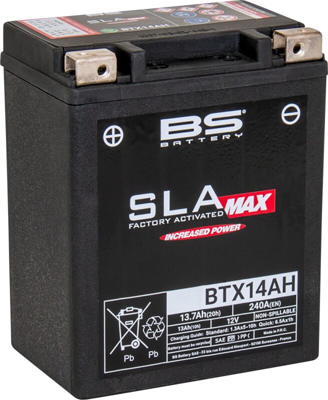 Battery Btx14ah Sla Max