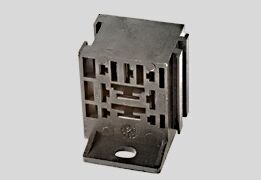 Socket For 6 3mm Pin Rel. 10pk