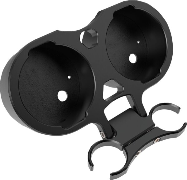 Gauge Mount T-bar Dual 1 Black