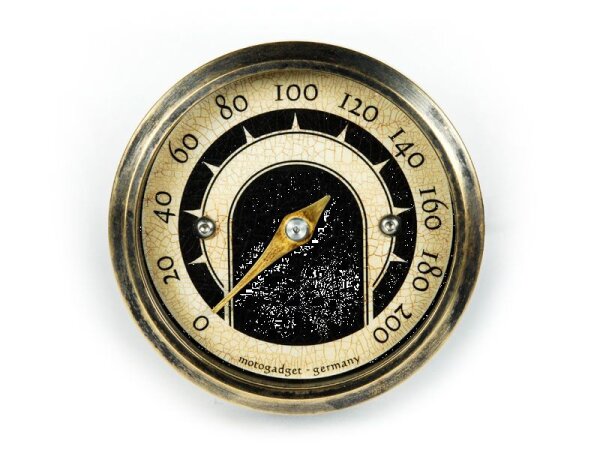 Analogue-speedo 49mm Br