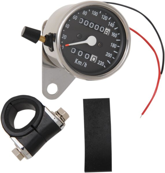 Speedo 2:1 W/trp Blk Km/h