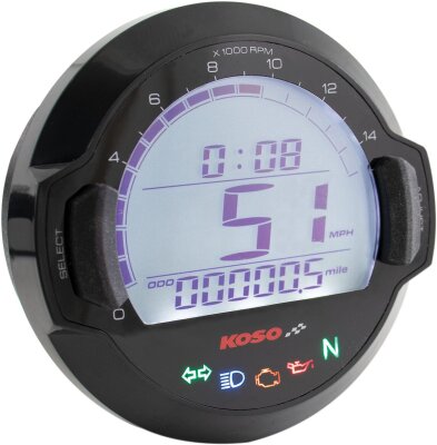 Speedo/tacho/ctrl D64 Blk