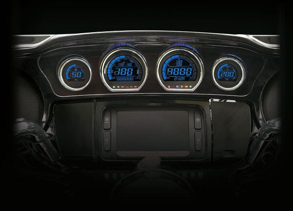 Gauge Set Hd-6 Gauges Bk