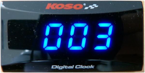 Clock Blue Super Slim