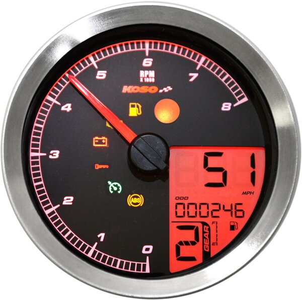 Tach Multi Metr Hd-04 Sil