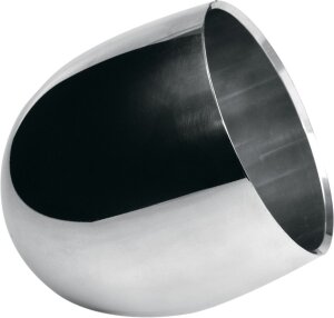 Cup 3-3/8 Gauge Chrome