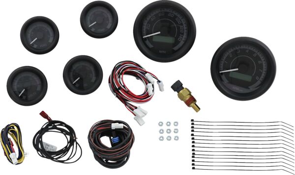 Gauge 6pk Blk/gry Blk