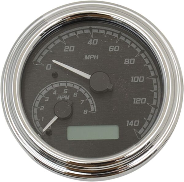 Gauge Tank Blk/gry Chr