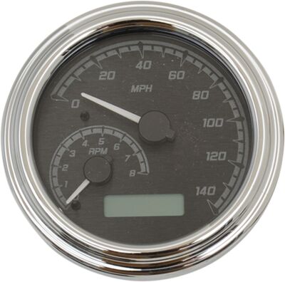 Gauge Tank Blk/gry Chr