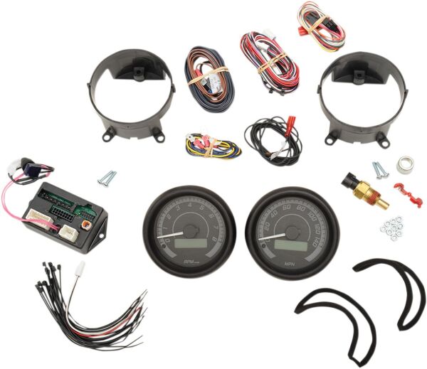 Gauge 2pk Blk/gry/bk