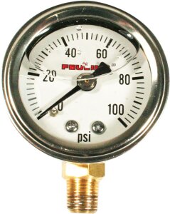 Gauge Pressure Liq Wht