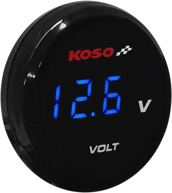 Volt Meter Blue