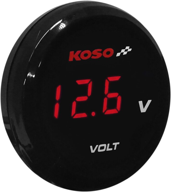 Volt Meter Red