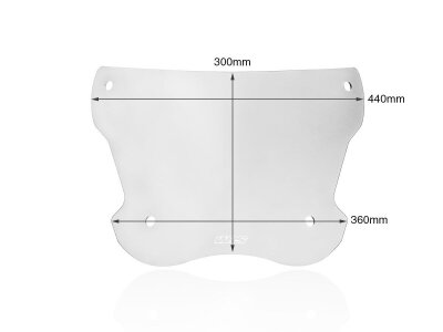 Windscreen Sport Sh350 Clear