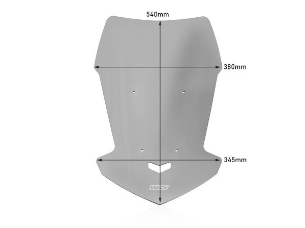 Windscreen Touring Tracer7/gt