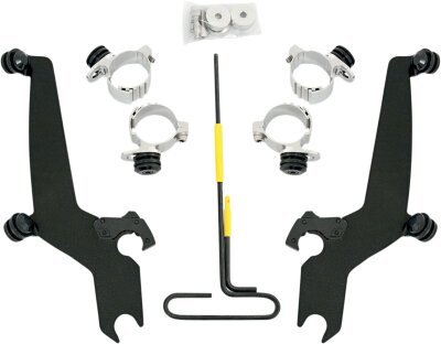 Mount Kit Ss Wide Blk