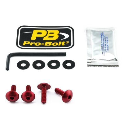 Bolt Kit Screen Red