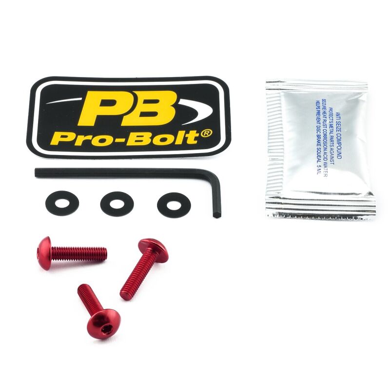 Bolt Kit Screen Red