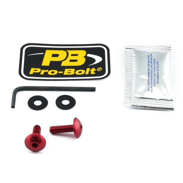 Bolt Kit Screen Red
