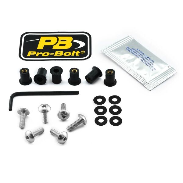 Bolt Kit Screen Silver