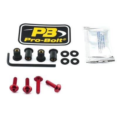 Bolt Kit Screen Red