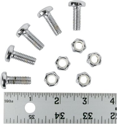 Bolt Set Rotor Lace Chr