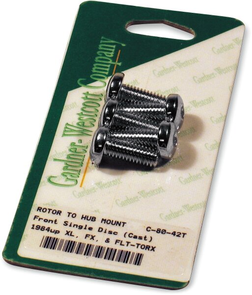 Bolt Set Rotor Cast Chr