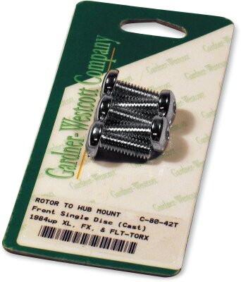 Bolt Set Rotor Cast Chr