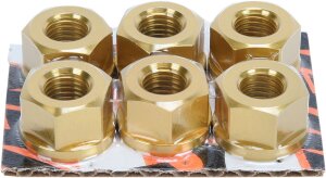 Sprkt Nut Alum 10mm Gld