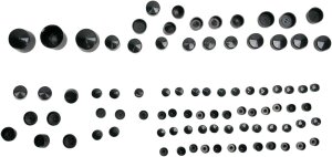 Covers Bolt 00-06fxst Blk