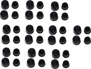 Cover Bolt Deep 1 Hex Bk