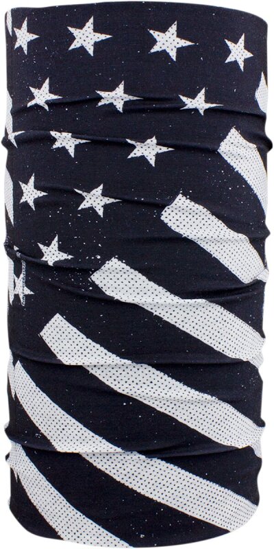 Motley Tube Bk/wh Flag