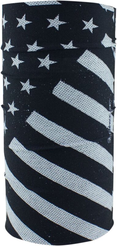 Motley Tube Fleece B W Flag