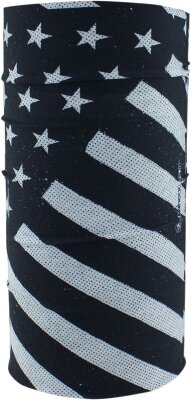 Motley Tube Fleece B W Flag