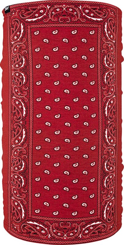 Motley Tube Fleece Red Pais