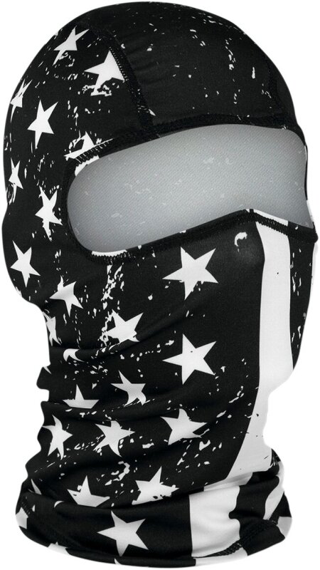 Balaclava Bk/wh Flag