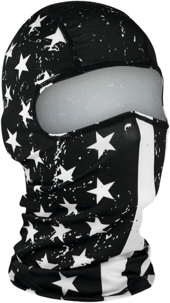 Balaclava Bk/wh Flag